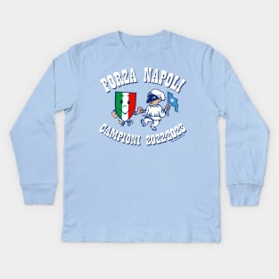 Napoli Campioni 2022-2023 Kids Long Sleeve T-Shirt